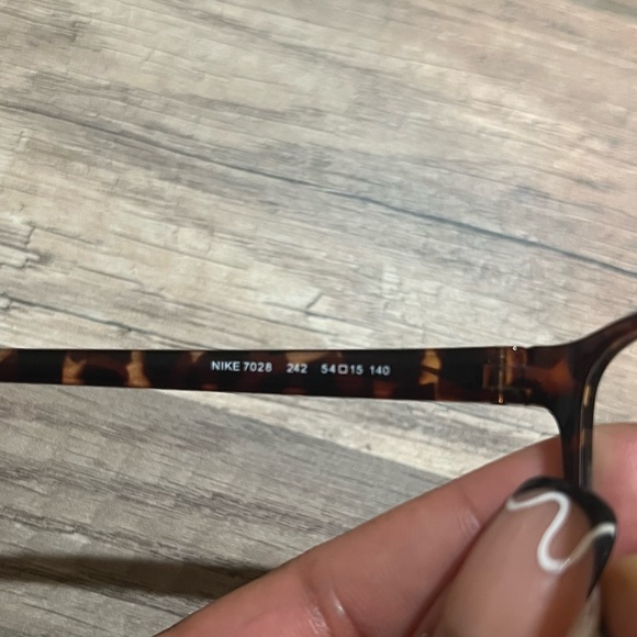 Nike 7028 Eyeglasses in Tortoise - Picture 3 of 3